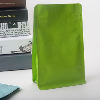 帶單向排氣閥的咖啡八邊封包裝袋